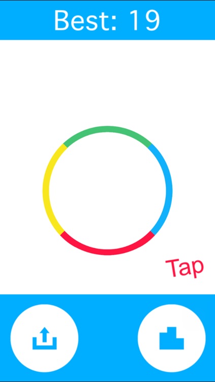 Circle Line - color wheel & match the line to the circle color