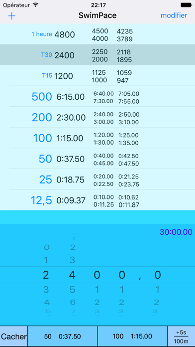 Screenshot #2 pour SwimPace