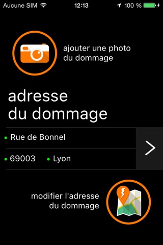 Dommages Réseaux screenshot 2