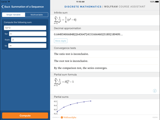 Screenshot #6 pour Wolfram Discrete Mathematics Course Assistant