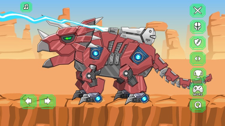 Toy War Robot Triceratops