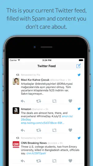 SeeNoEvil for Twitter screenshot 1