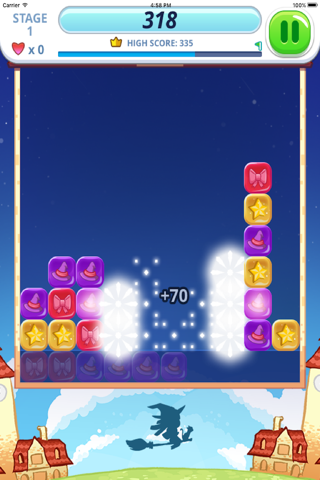 Cute Puzzle Witch - Crush Mania screenshot 3