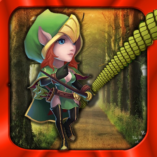 Rope In Magical Forest Center - Games Of Rope icon