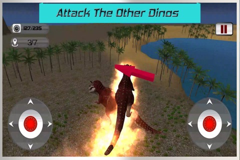 Flying Dinosaur Simulator - Velociraptor & spinosaurus Simulation FREE game screenshot 4