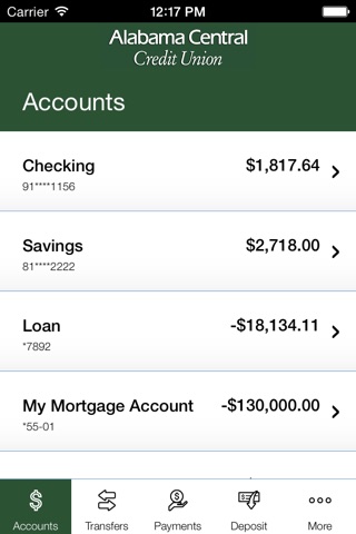 Alabama Central Credit Union screenshot 3