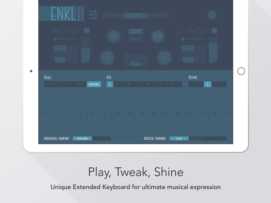 Enkl - monophonic synthesizerのおすすめ画像2