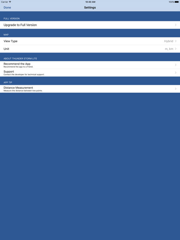 Screenshot #6 pour Thunder Storm Lite - Distance from Lightning