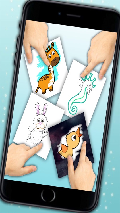 Paint and play with animals