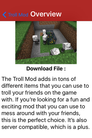Troll Mod For Minecraft PC Guide Edition screenshot 3
