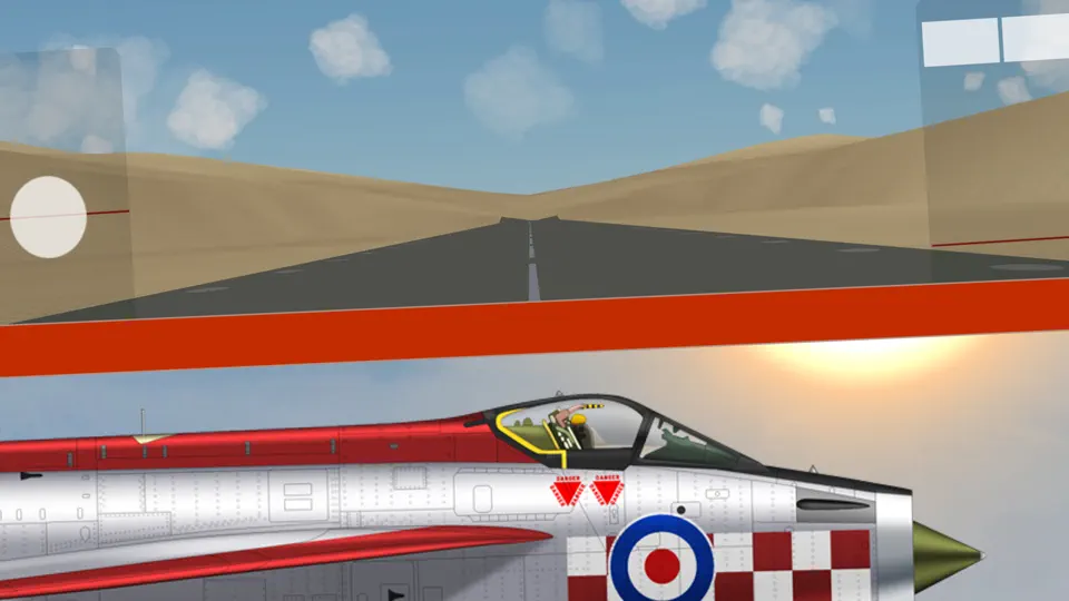 Capture d'écran de Cold War Flight Simulator sur iPhone 2