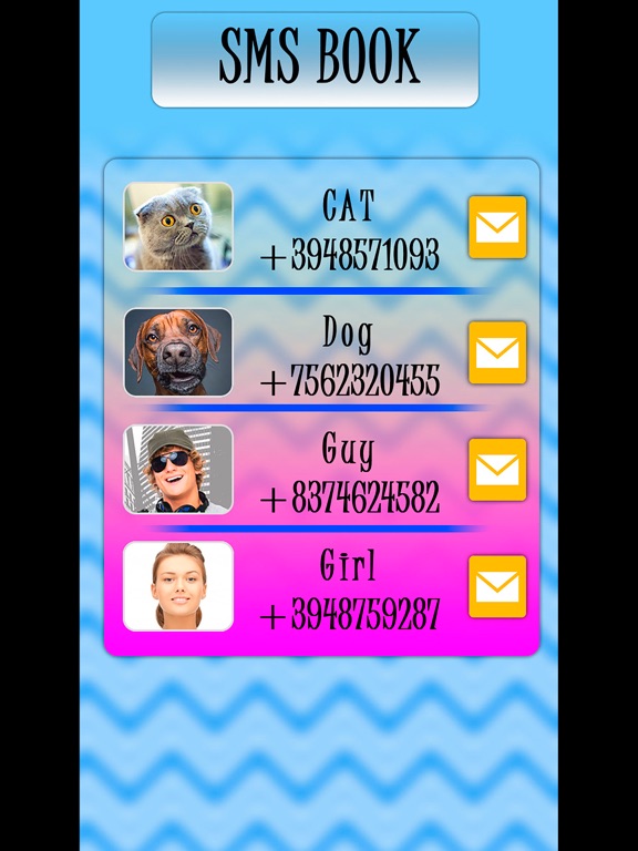 Screenshot #6 pour Fake SMS Funny Prank