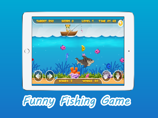 Cat Fishing Game for Kids Free iPad screenshot 2 - Games app