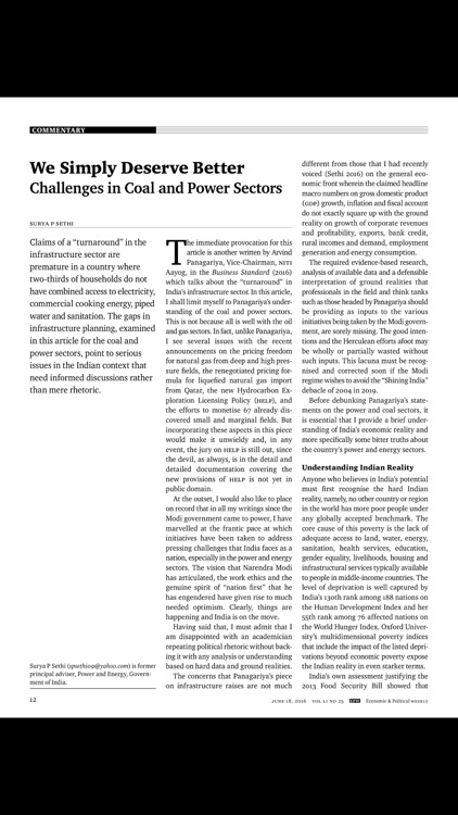 Economic and Political Weekly