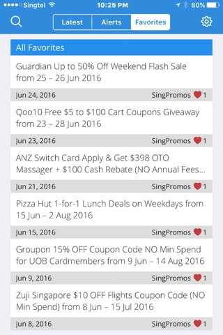 DEALert  - Singapore Discount, Promo, and Deals’ Alert screenshot 3