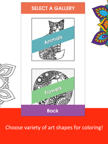Screenshot #5 pour Color Ring-Free adult coloring book and best art therapy for canvas and flowers