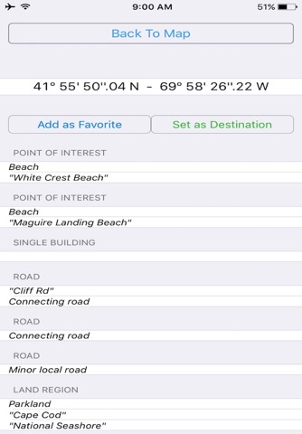 Cape Cod National Seashore - GPS Map Navigator screenshot 3