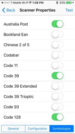 ScannerSettings screenshot 4