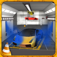 Multi-Level Sports Car Parking Simulator 2 Auto Paint Garage and Real Driving Game