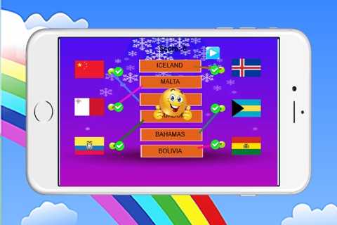 Flags Matching Game For Learn Nation Country screenshot 4