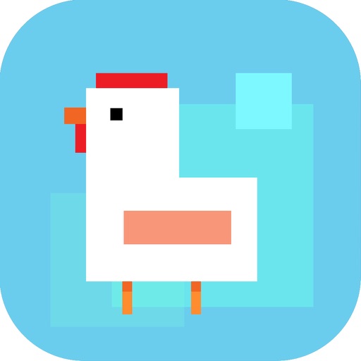 Crossy Chicken Drop - Crazy Chick Road Rage iOS App