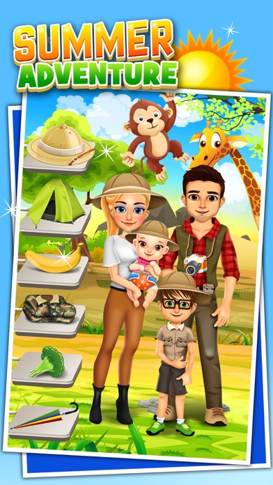 Family Salon Dress-Up Kids Games (Girl & Boy) screenshot 2