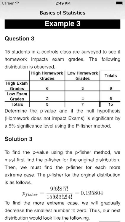 Basics of Statistics