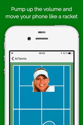 Air-Tennis - play tennis with your phone screenshot 4