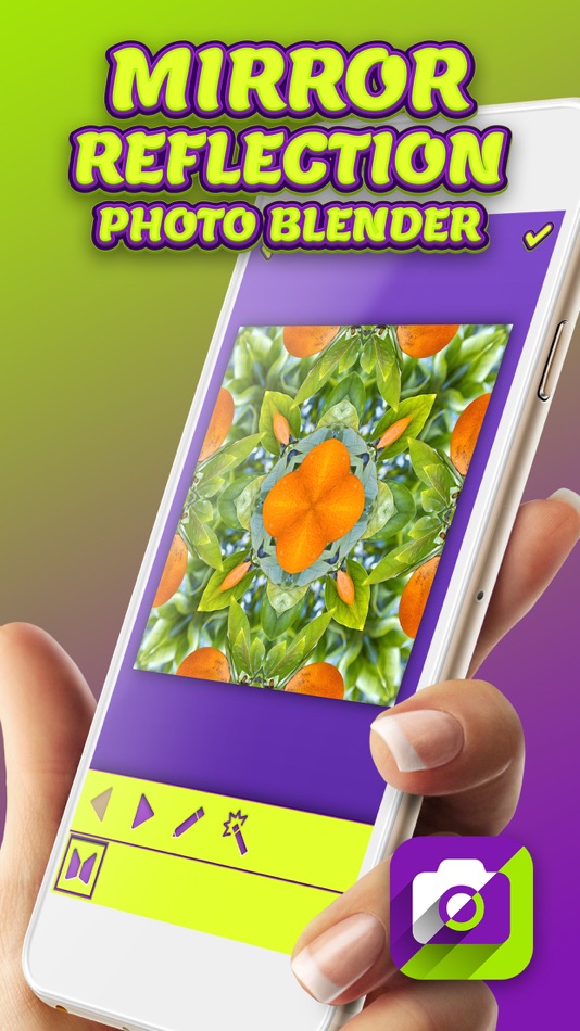 Mirror Reflection Photo Blender – Twin Camera Effects and Split Pics Editor - 1.0 - (iOS)