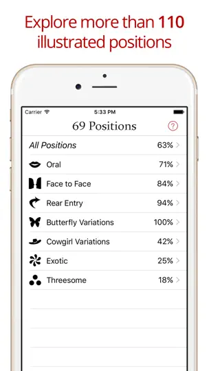 Скриншот 69 Positions Pro For Kamasutra на iPhone 1
