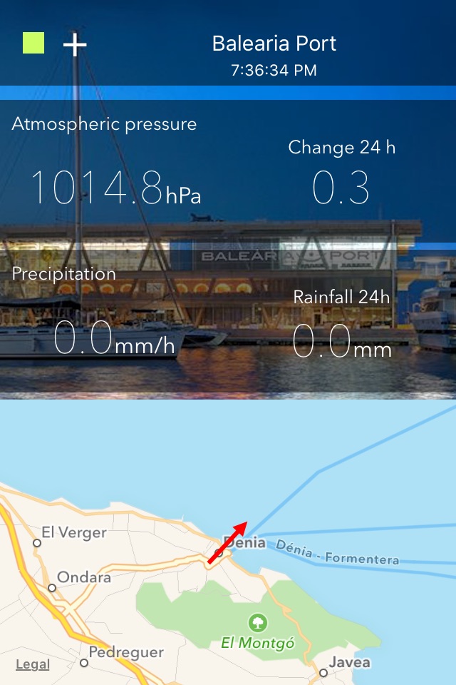 Balearia Port Meteo screenshot 2