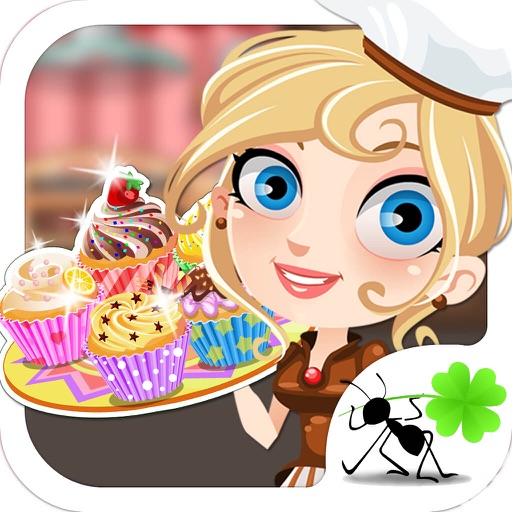 Cute Cupcake - Design & Decoration Cooking Games for Girls Icon