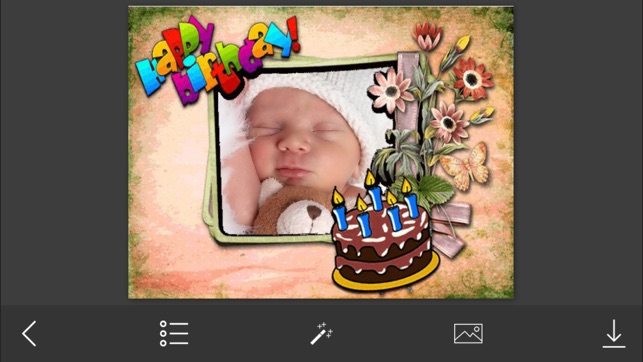 Birthday Photo Frame - Make Awesome Photo using beautiful Ph(圖2)-速報App