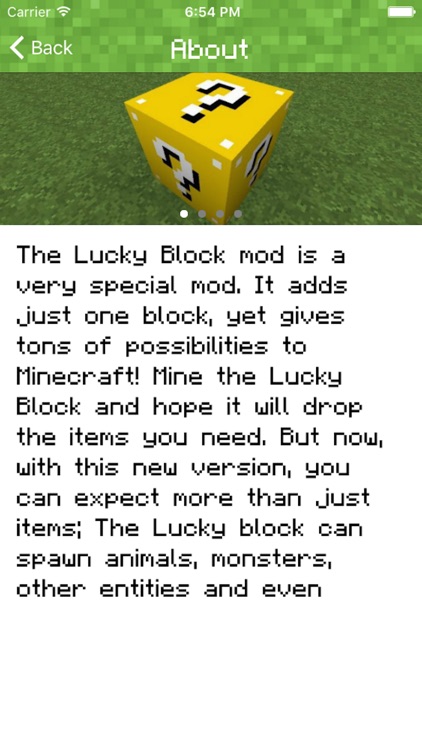 LUCKY BLOCK MOD FOR MINECRAFT PC - POCKET GUIDE EDITION screenshot-4