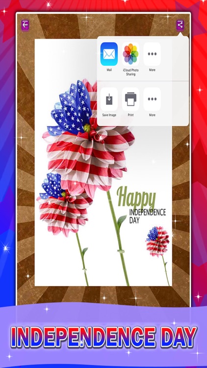 Happy 4th July - Happy Independence Day America Greeting Cards screenshot-3