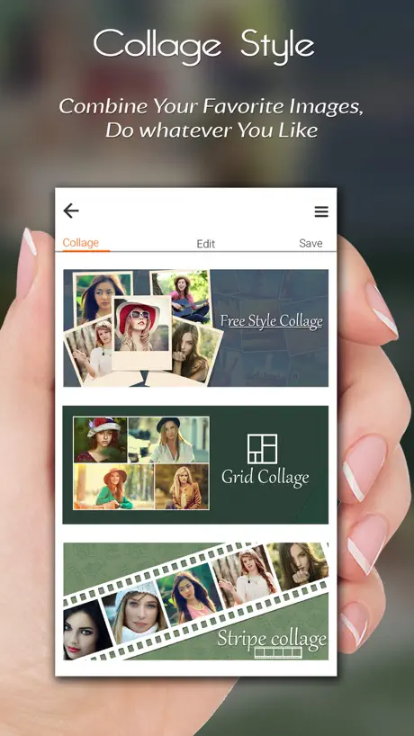 Square Photo Collage Maker - Frames Layout, shape maker, Pics Co