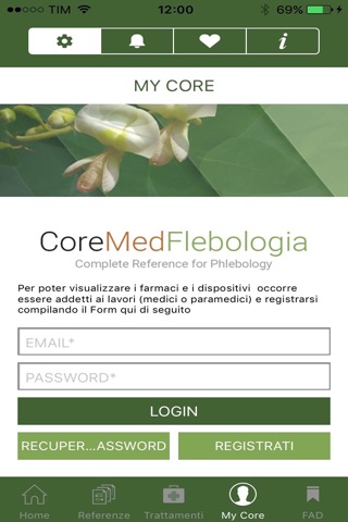 CoreMed Flebologia screenshot 4