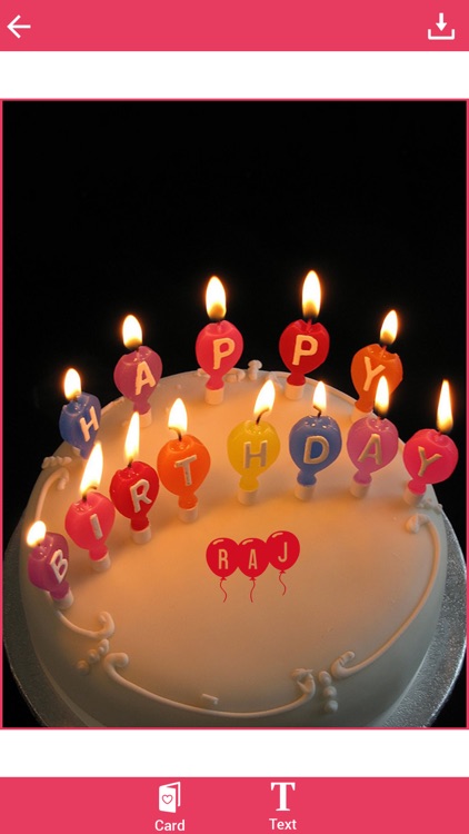 Name On Birthday Cake