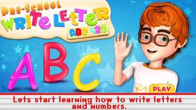 Preschool Write Letter Screenshot