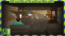 Game screenshot Dangerous Mountain & Passenger Bus Driving Simulator cockpit view - Dodge the traffic on a dangerous highway mod apk