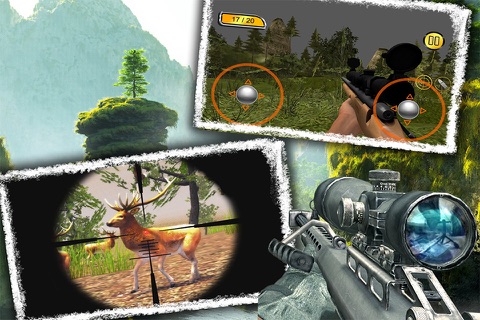 Wild Animal Hunting-Sniper Assassin Jungle Hunter 3d screenshot 4