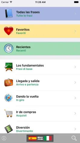 Game screenshot Spanish / Italian Talking Phrasebook Translator Dictionary - Multiphrasebook mod apk