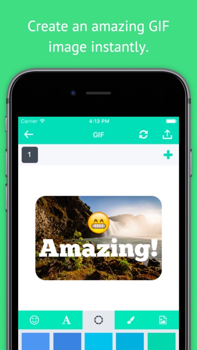 Screenshot #1 pour GIF Maker - Create GIF, Moving Pictures, GIF Animation and Share GIF to Your Friends