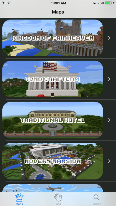 Maps for Minecraft PE - Best World Maps for Pocket Edition Screenshot 1