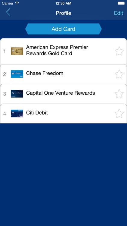 MySwipe- Credit Card Reward Maximization