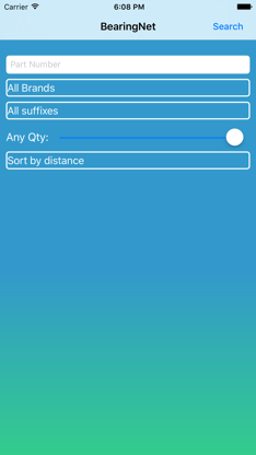 BearingNet Search screenshot 2