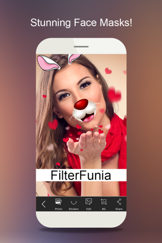 Filterfunia - Add Stunning Filters, Stickers & Flower Frames To You Images! screenshot 2