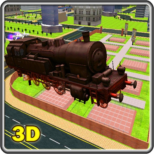 Steam Train 2016 – A Flying Train Conductor World of Supertrains and Skydiving Locomotives icon