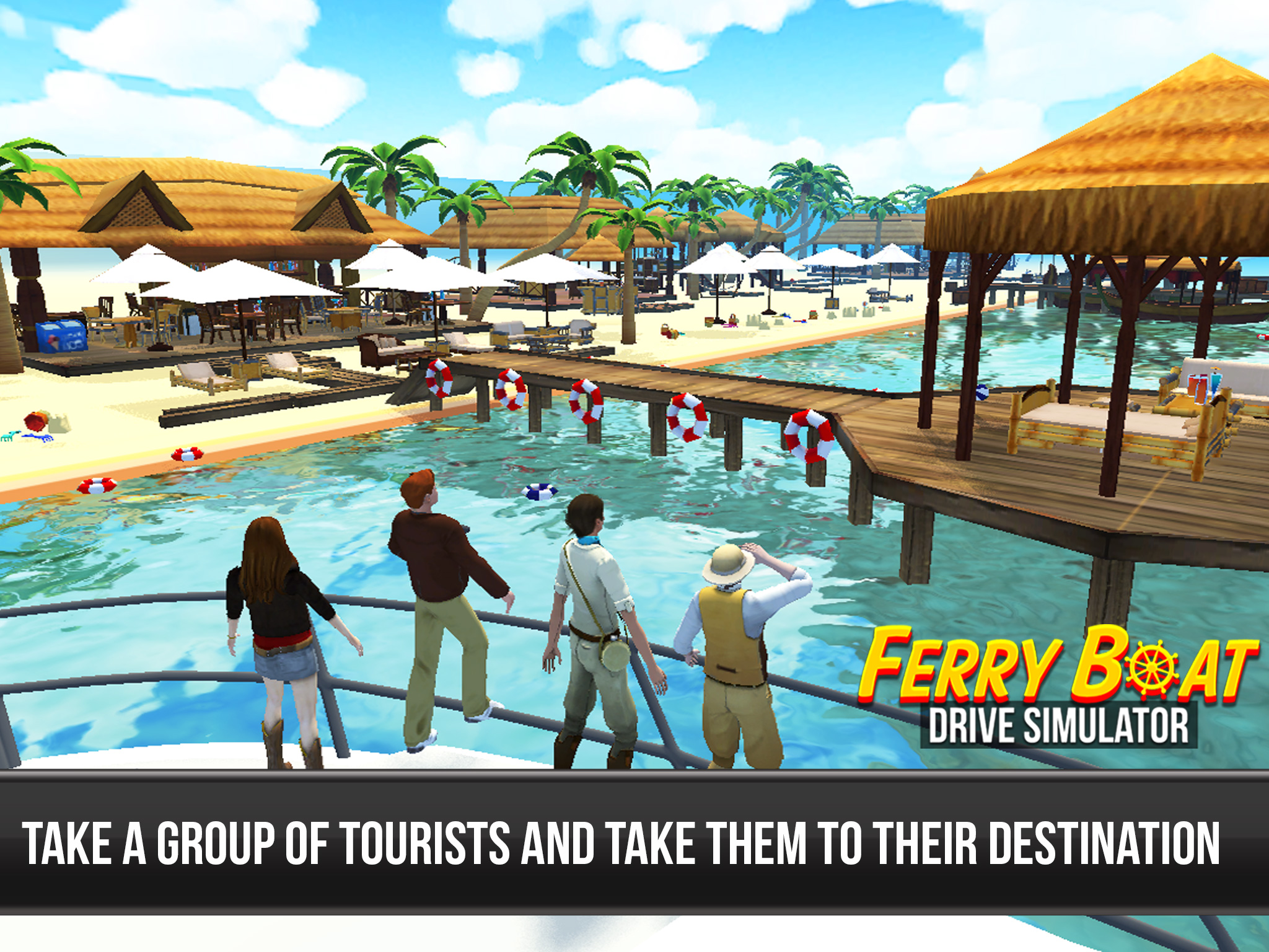 Ferry Boat Driving Simulator: Ride Ferry Transport