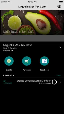 Miguels Mex Tex screenshot 1